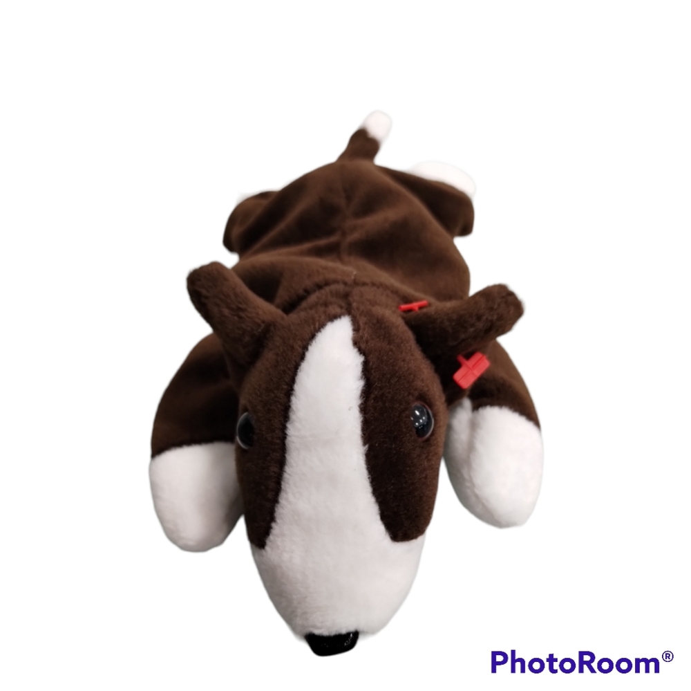 ✓Bruno the Bull Terrier - Ty Dog Beanie Babies, Puppy,